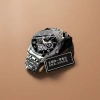 Серебристые металлические часы с механическими наручными часами details Picture
